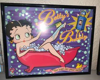 Betty Boop in a Bathrtub