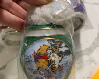Winnie the Pooh Porcelain Ornament