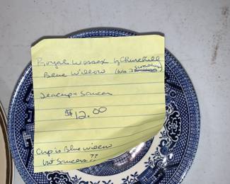 Royal Wessex by Churchill Blue Willow China