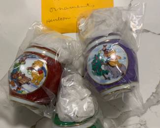 Winnie the Pooh Porcelain Ornament