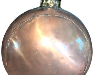 Copper Vessel w Cork Decor 