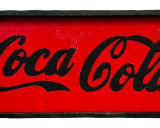 VintageInspired CocaCola Sign 