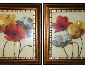 Pair of Poppy Prints 