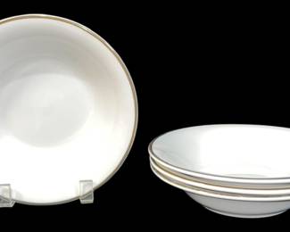 Gibson Gold Rimmed Bowls 
