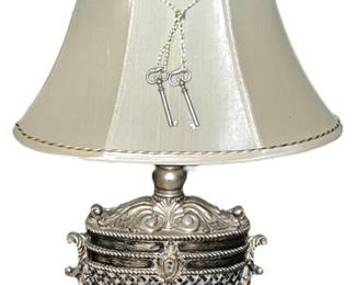 Lamp wOrnate BaseKey Accents I 
