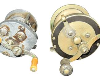 2 Vintage Pflueger Bond Fishing Reels 