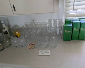 Ashford Castle Crystal Glassware 