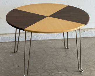 Vintage Todd Oldham Side Table for Target - 24" diameter x 16" tall