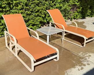 Brown Jordan Chaise Loungers