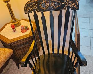 Hitchcock rocking chair $80