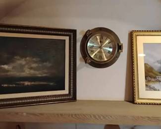 PO140Harwich Clock Co. Decor
