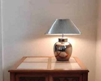 PO155Joel Zaretsky Art with Vintage Table