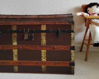 PO165Vintage Wooden Desk