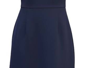J.Crew Navy Fit Flare Dress Sz 00 