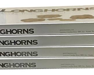 4 Longhorn Chocolate Carmel Pecans 