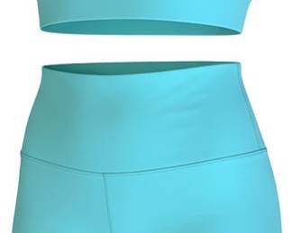 New Carbon38 Aqua Sports Bra Shorts SXS 