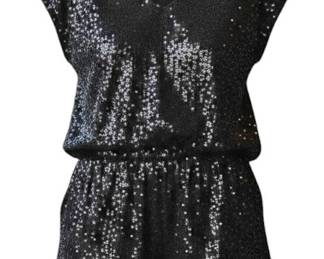 New CeCe Sequin Top Shorts Sz S 