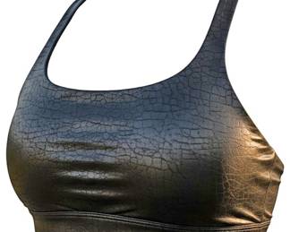 Carbon38 Black Sports Bra S 