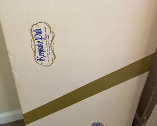 Antique wedding gown.