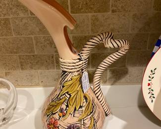 Antique pitcher.