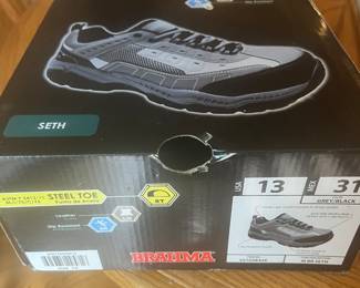 Steel Toed Work Shoes- like Brand New