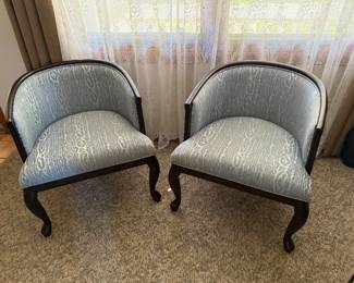 Pair of cool chairs.
Available for presale.