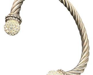 Sterling Silver 925 Stamped Bracelet 