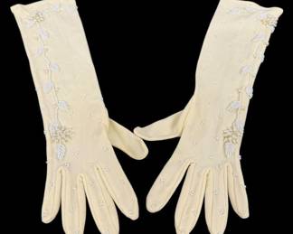 Vintage Colony Of Hong Kong Womens Gloves 