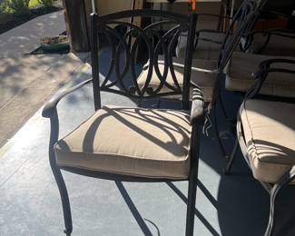 This is one of the side chairs from the patio set