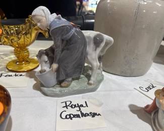ROYAL COPENHAGEN COW FIGURINE