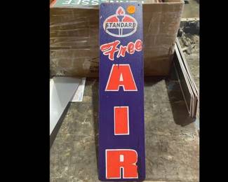 STANDARD AIR METAL SIGN