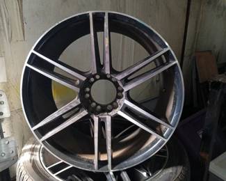 4 CAVALLO 22 INCH TIRE RIMS