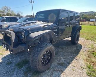 2012 JEEP WRANGLER REBUILT TITLE