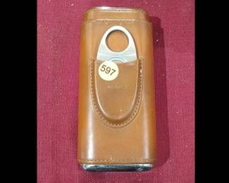 CIGAR CASE WITH CUTTER