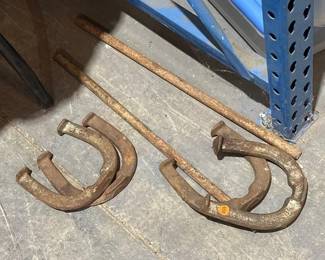HORSE SHOES AND STAKES