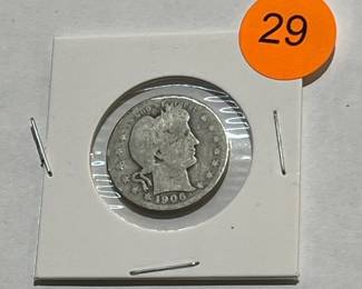 1906 BARBER QUARTER