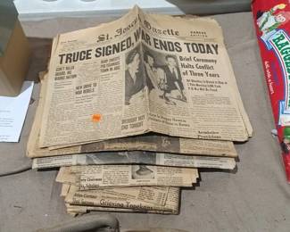1950S AND 60S NEWS PAPERS