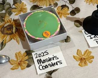 2025 MASTERS COASTERS