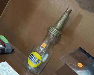 GULF OIL BOTTLE