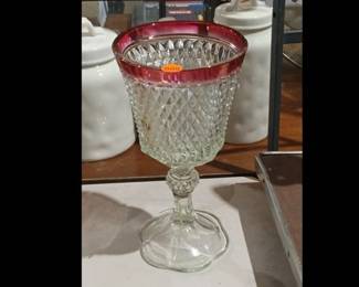 VINTAGE GLASS CUP