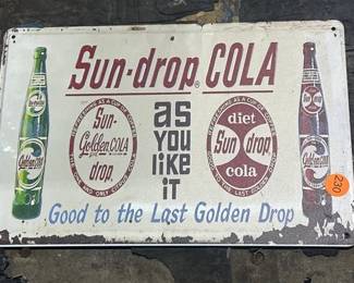 SUN DROP COLA SIGN