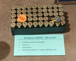 .38 SPECIAL AMMO