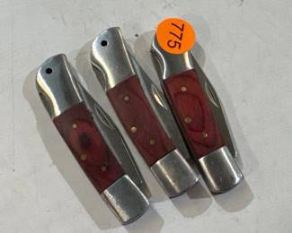3 NRA KNIVES