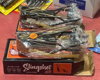 TWO SLINGSHOTS