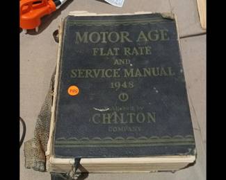 MOTOR AGE FLAT RATE AND SERVICE MANUAL