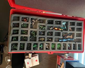 Vintage Tabletop Miniatures - Handpainted, Die-cast