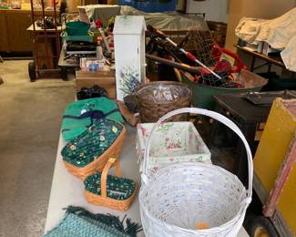 Baskets, Yard Decor