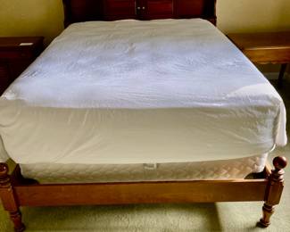 Vintage Thomasville Book Shelf Frame Queen Bed