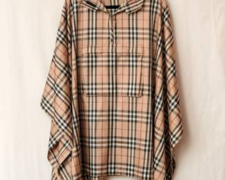 Burberry poncho