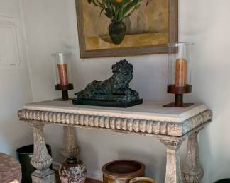 Italian Marble Table 
